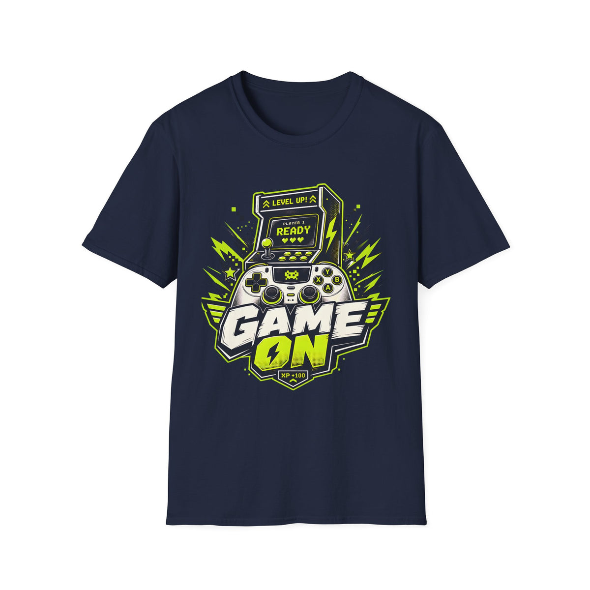 Game On Arcade Controller T-Shirt | Level Up Ready Gaming