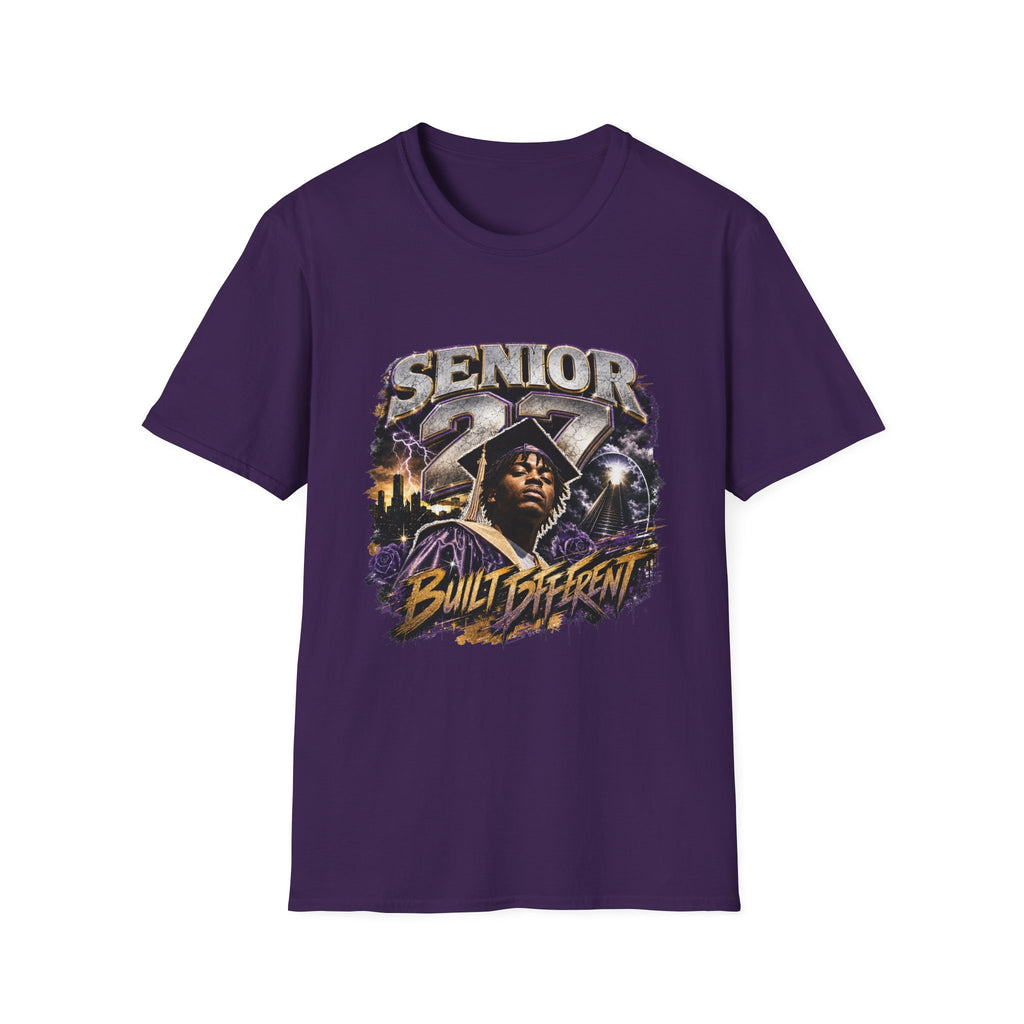 Senior '27 T-Shirt – Class of 2027 Retro Urban Graduation Tee