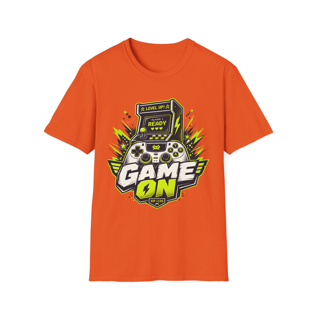 Game On Arcade Controller T-Shirt | Level Up Ready Gaming