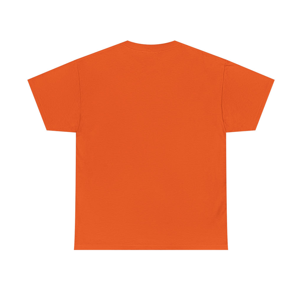 I Love Music vinyl record T-Shirt | Retro 70s typography, orange brown