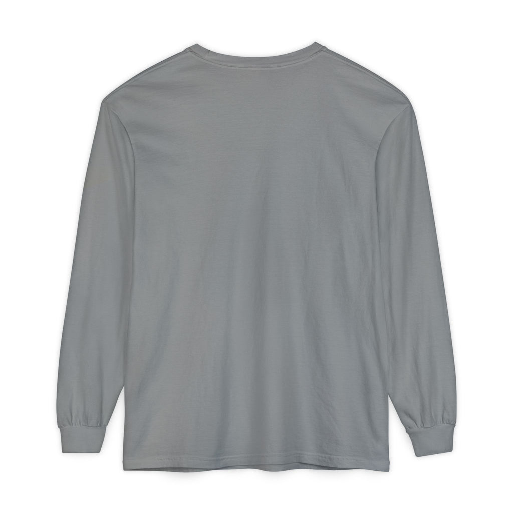 Retro Football Circle graphic Long Sleeve T-Shirt | Fall Sports Tee