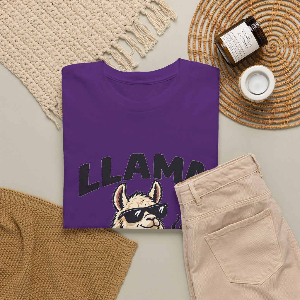 Llama Fueled T-Shirt — Funny Coffee Llama Graphic Tee