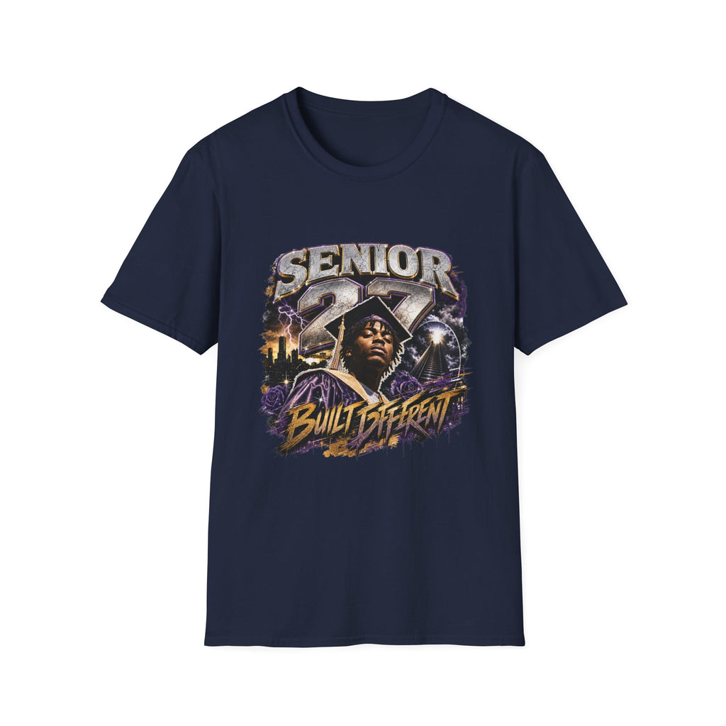 Senior '27 T-Shirt – Class of 2027 Retro Urban Graduation Tee