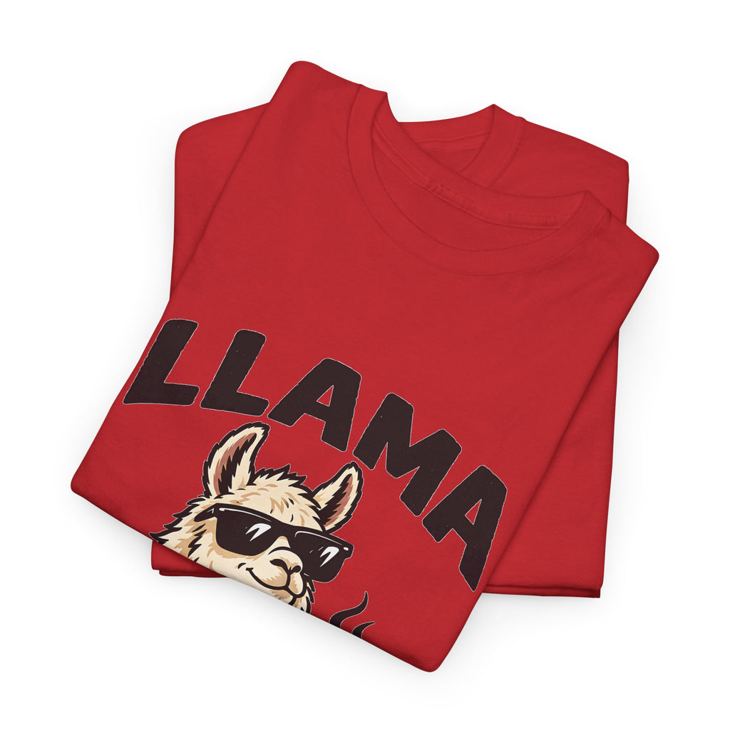 Llama Fueled T-Shirt — Funny Coffee Llama Graphic Tee