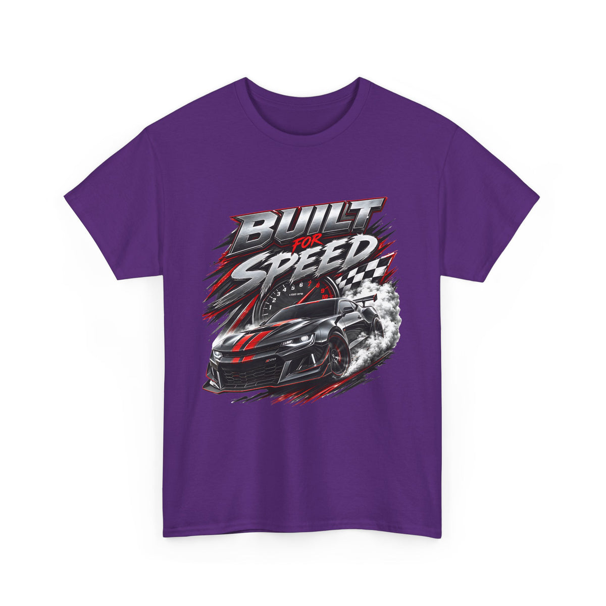 Built for Speed T-Shirt — Racing Car Graphic Tee
