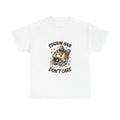 Stadium Hair Don't Care T-Shirt | Football Helmet with Bow, Leopard Accent
