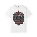 Discipline Builds Legends Spartan Helmet Muscular Warrior T-shirt
