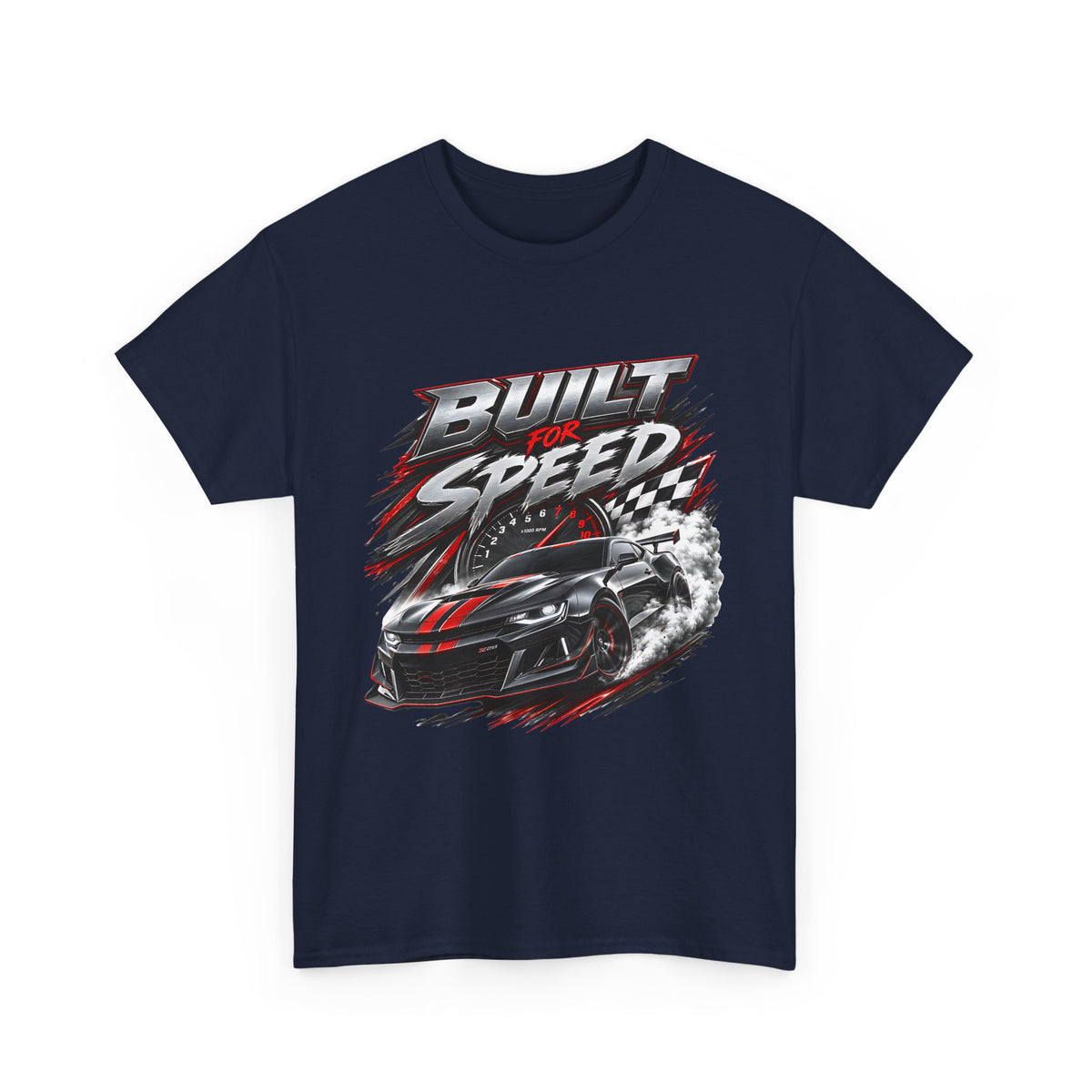Built for Speed T-Shirt — Racing Car Graphic Tee