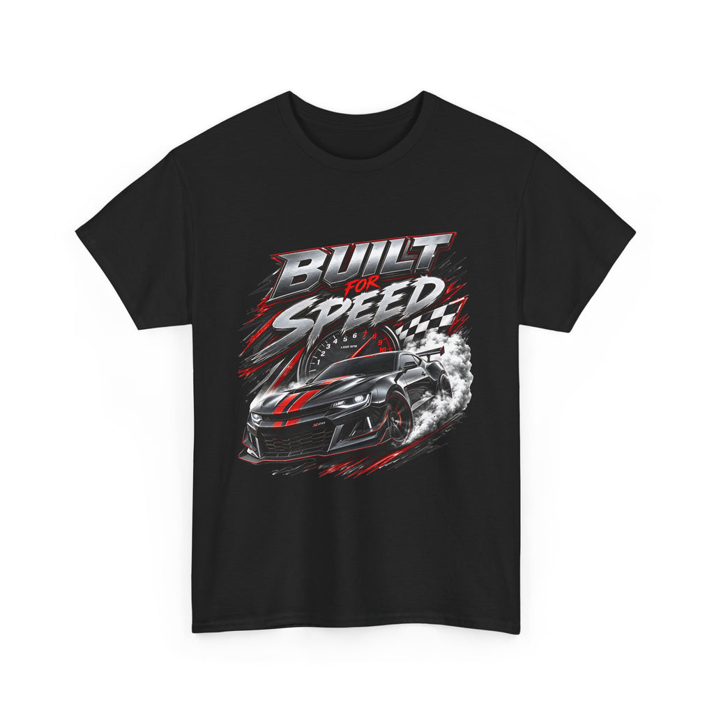 Built for Speed T-Shirt — Racing Car Graphic Tee