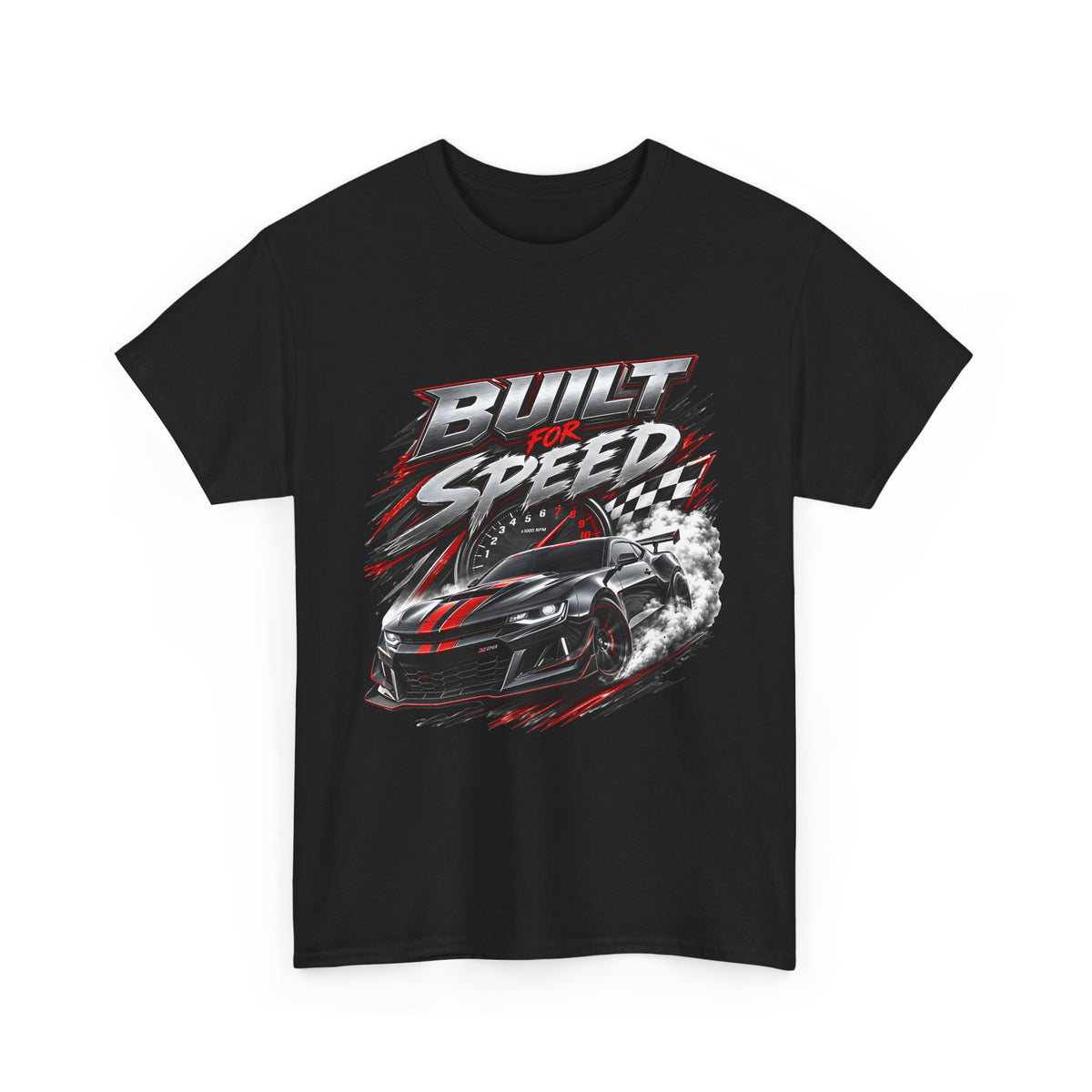 Built for Speed T-Shirt — Racing Car Graphic Tee
