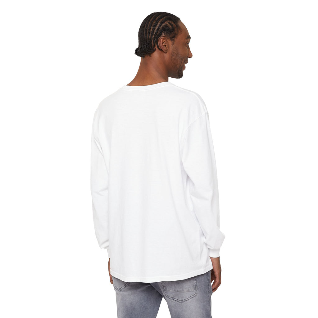 Haunted House with Pumpkins Long Sleeve T-Shirt | Halloween Spooky Art