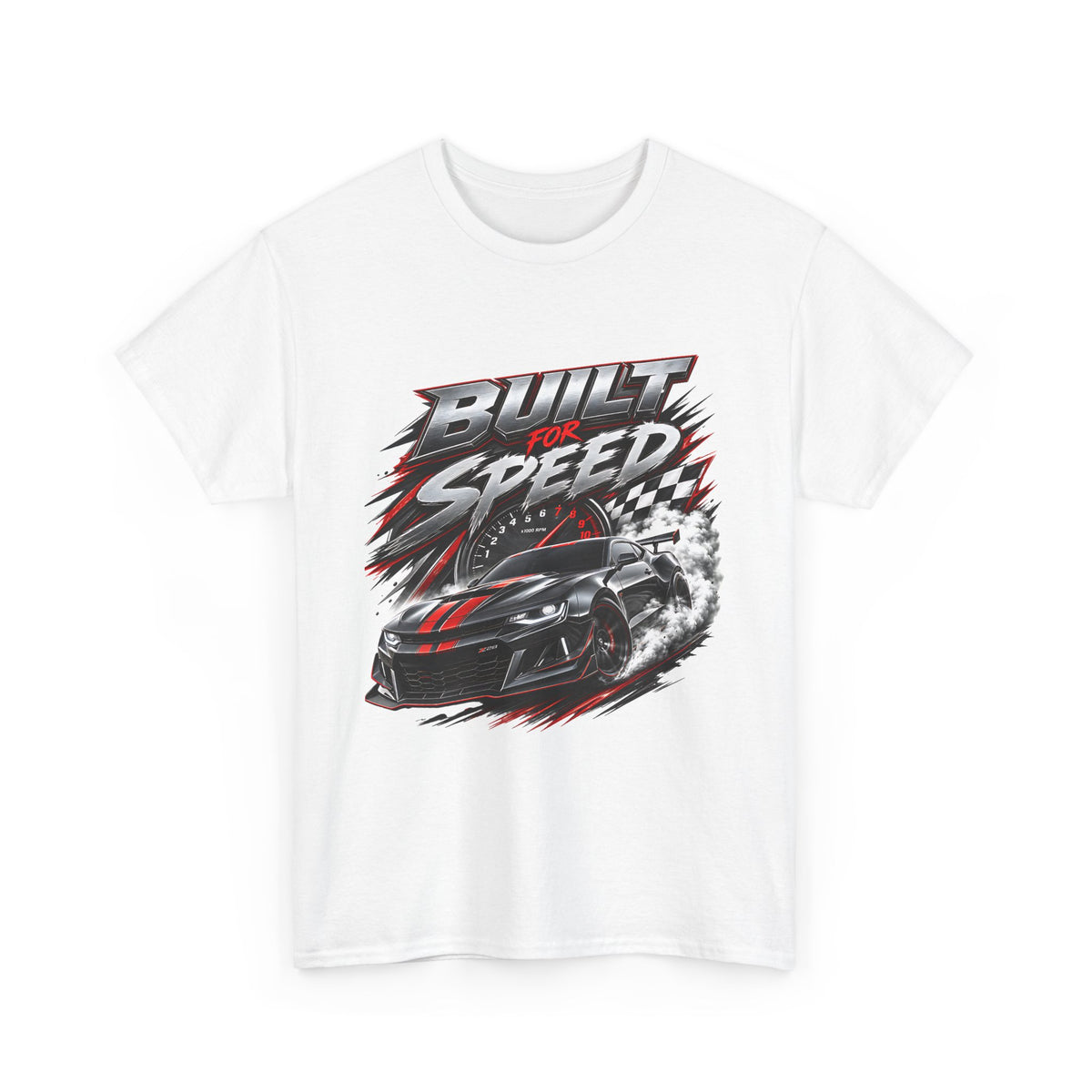 Built for Speed T-Shirt — Racing Car Graphic Tee