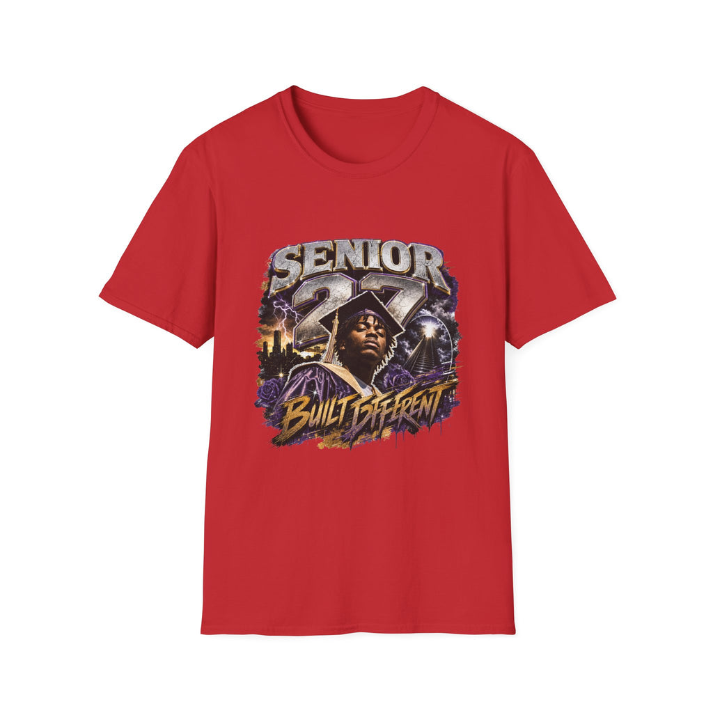 Senior '27 T-Shirt – Class of 2027 Retro Urban Graduation Tee