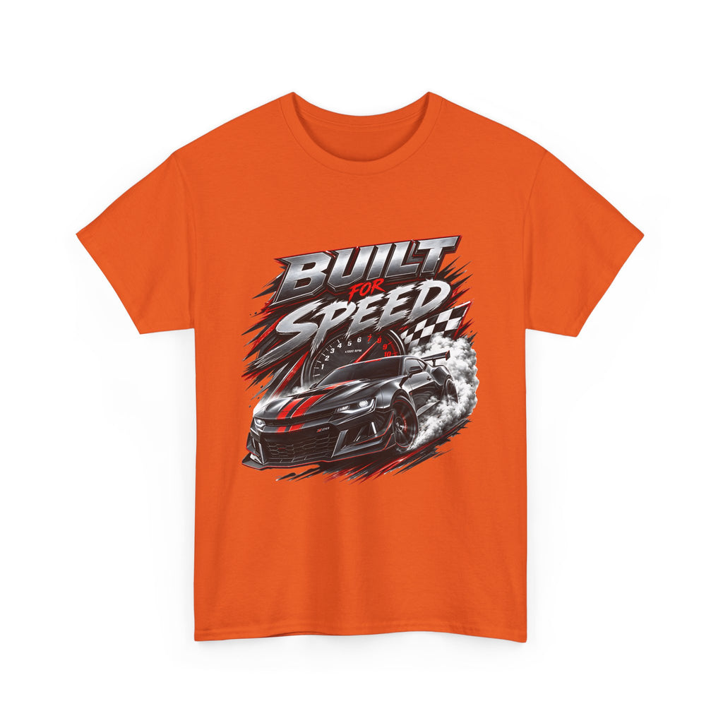 Built for Speed T-Shirt — Racing Car Graphic Tee