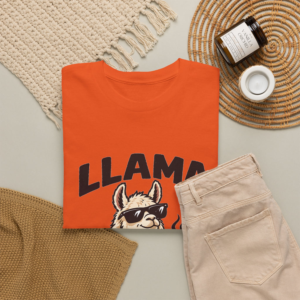 Llama Fueled T-Shirt — Funny Coffee Llama Graphic Tee