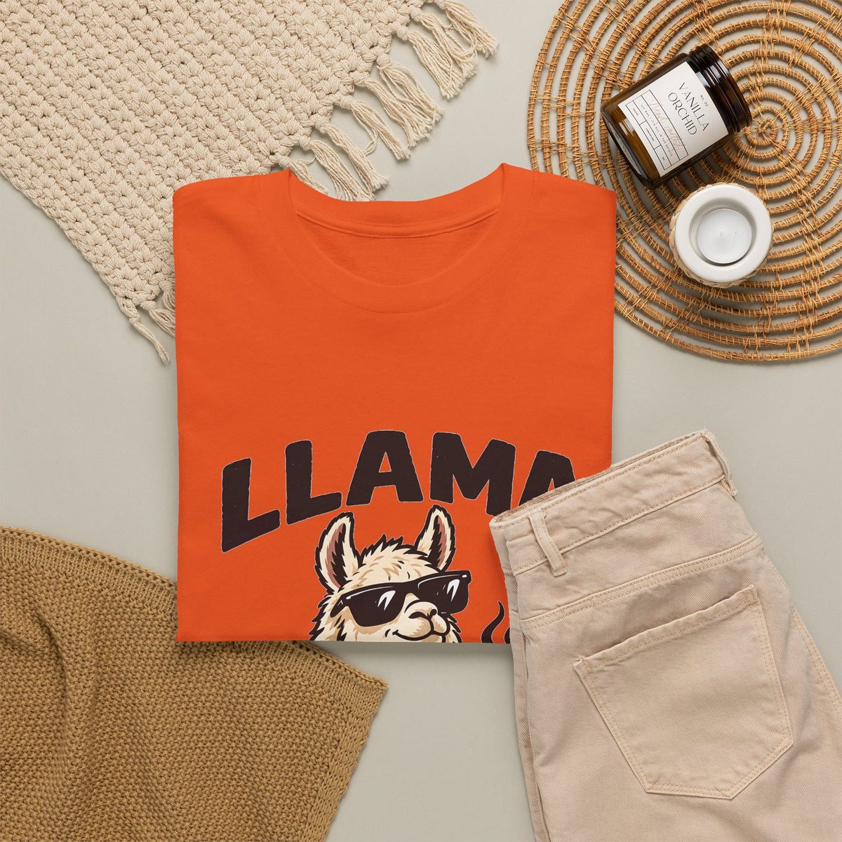 Llama Fueled T-Shirt — Funny Coffee Llama Graphic Tee