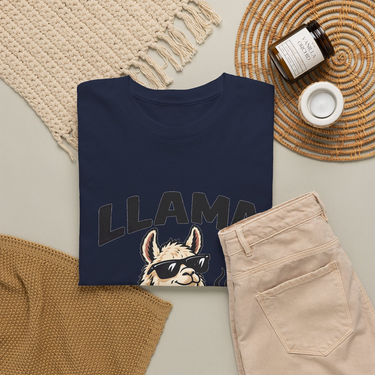 Llama Fueled T-Shirt — Funny Coffee Llama Graphic Tee