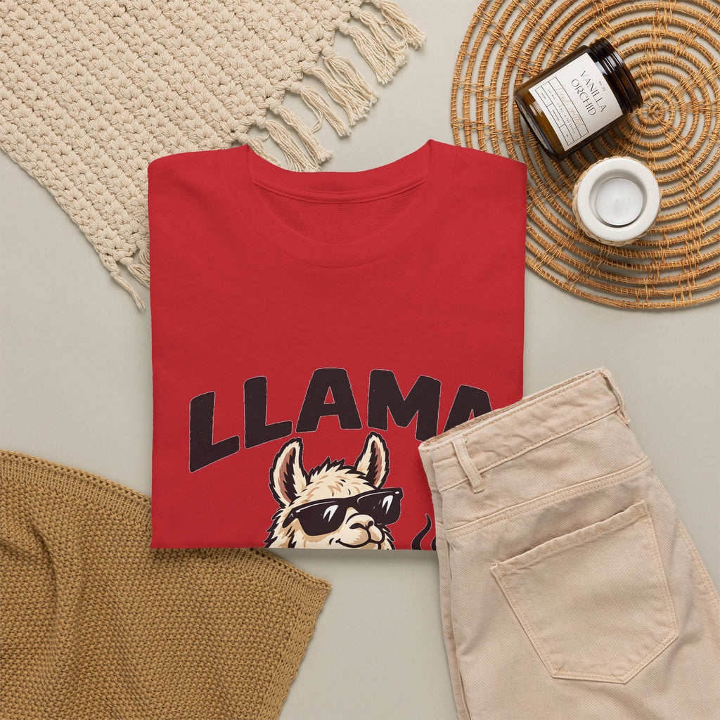 Llama Fueled T-Shirt — Funny Coffee Llama Graphic Tee