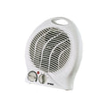 Optimus Portable Fan Heater with Thermostat  White
