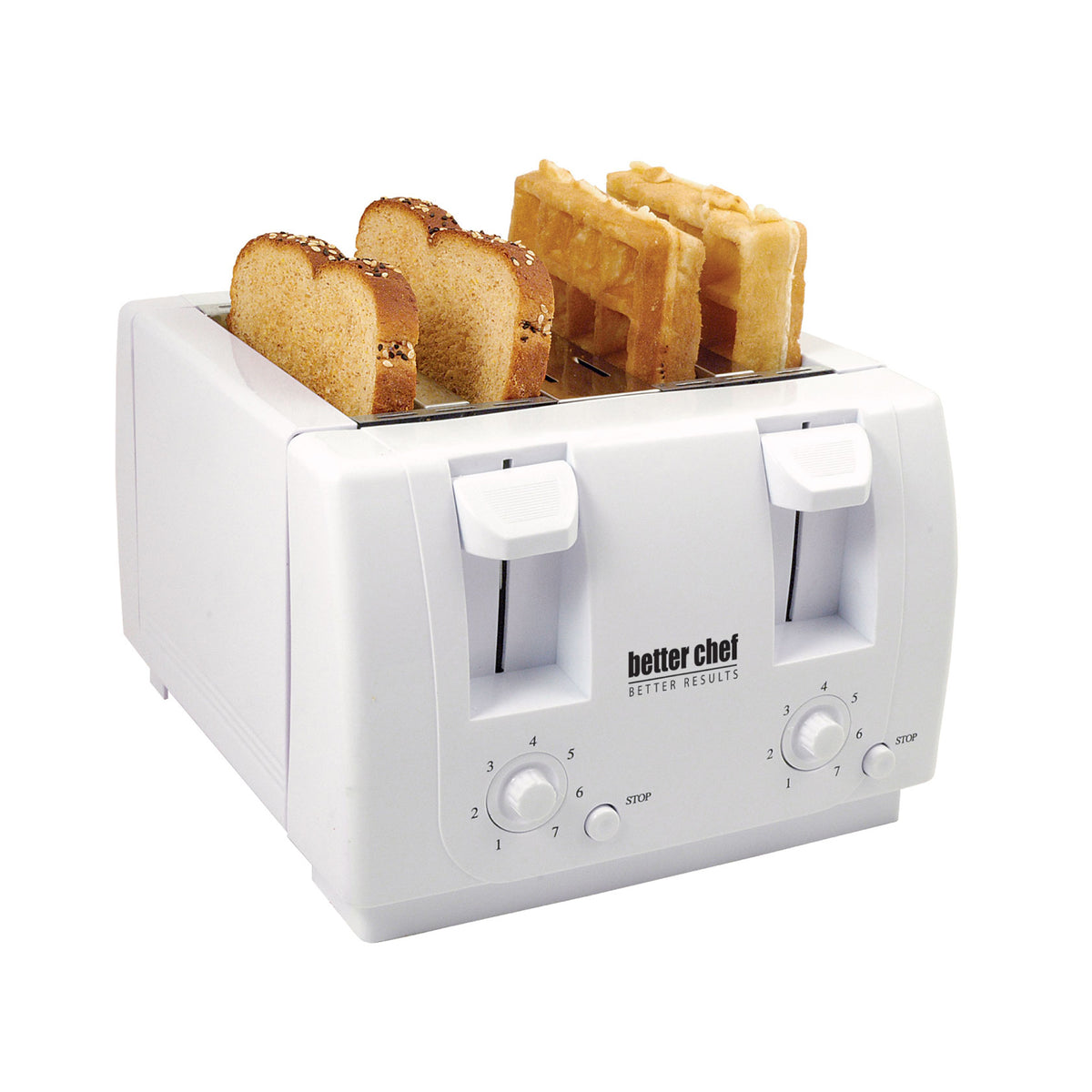 4-Slice Toaster with Adjustable Browning Controls, Cool-Touch Panels & Crumb Tray