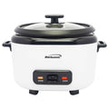 Brentwood 16-Cup Cooked / 8-Cup Uncooked Rice Cooker & Food Steamer  500W