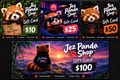 Jez Panda Shop™ Gift Cards | $10, $25, $50 & $100